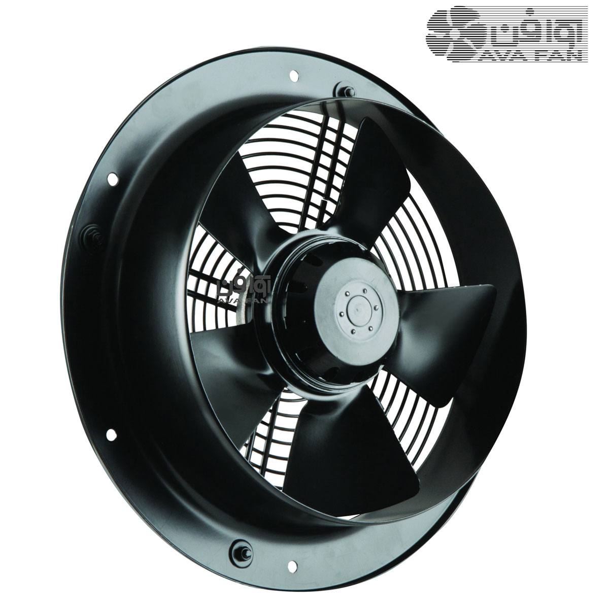 هواکش صنعتی 20 سانت آکسیال طرح آلمان (قاب گرد) دمنده مدل VIF-20V2S